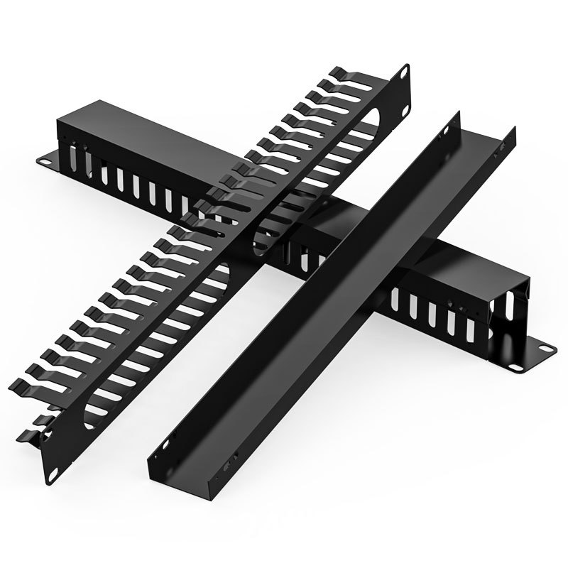 1U horizontal cable manager